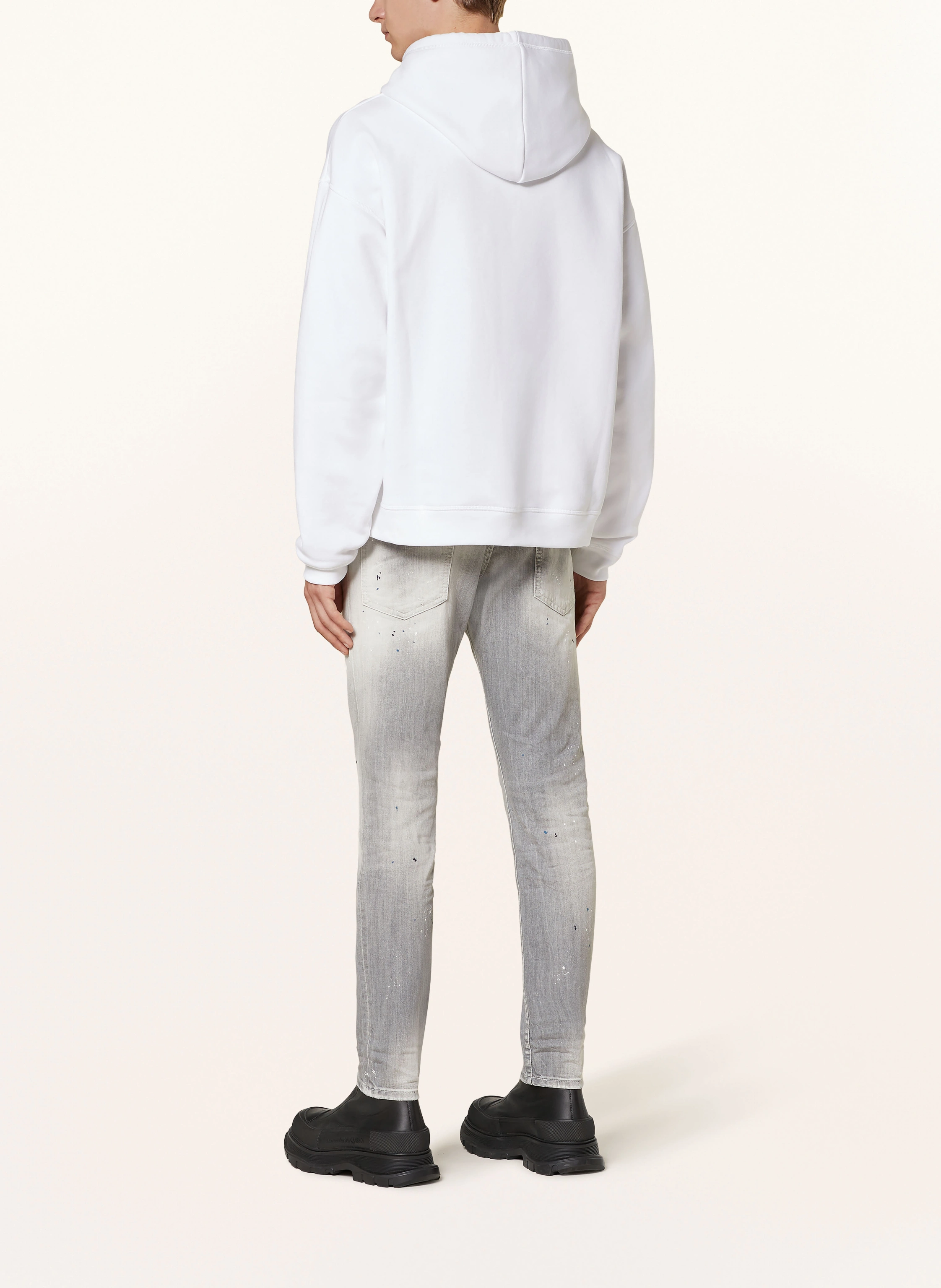 DSQUARED2 Destroyed Jeans SKATER Extra Slim Fit
