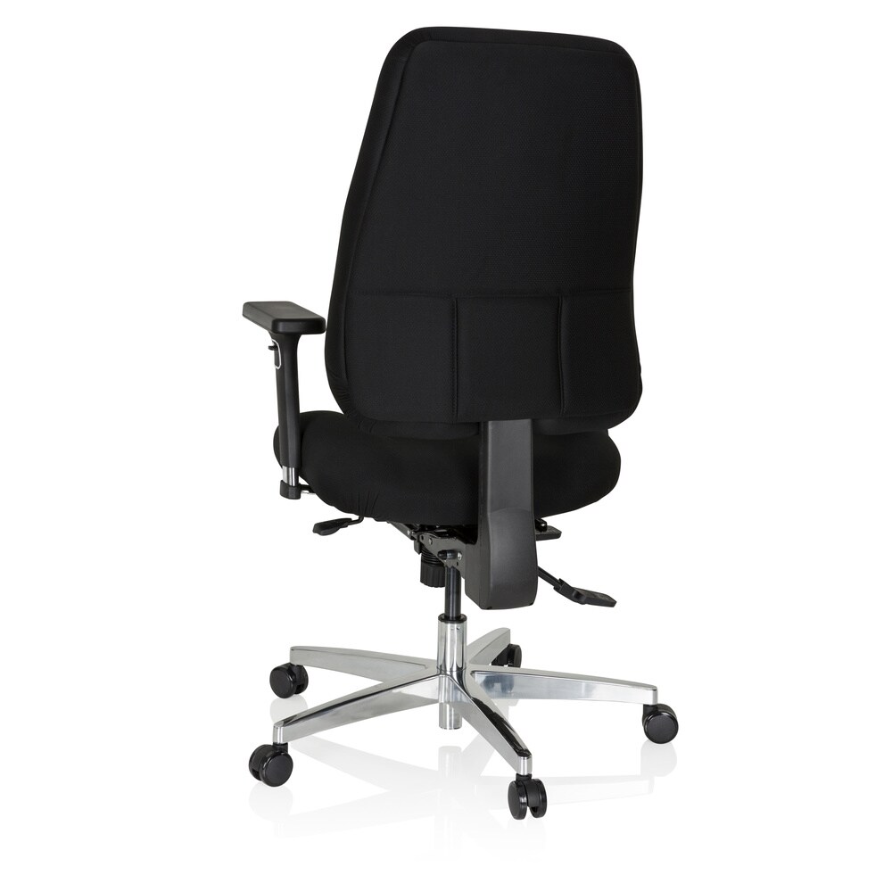Profi Bürostuhl ZENIT COMFORT Stoff mit Armlehnen (höhenverstellbar) hjh OFFICE