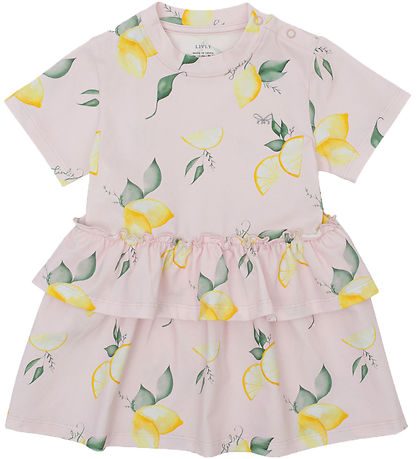 Livly Kleid - Lilly - Zitronen/Light Mauve