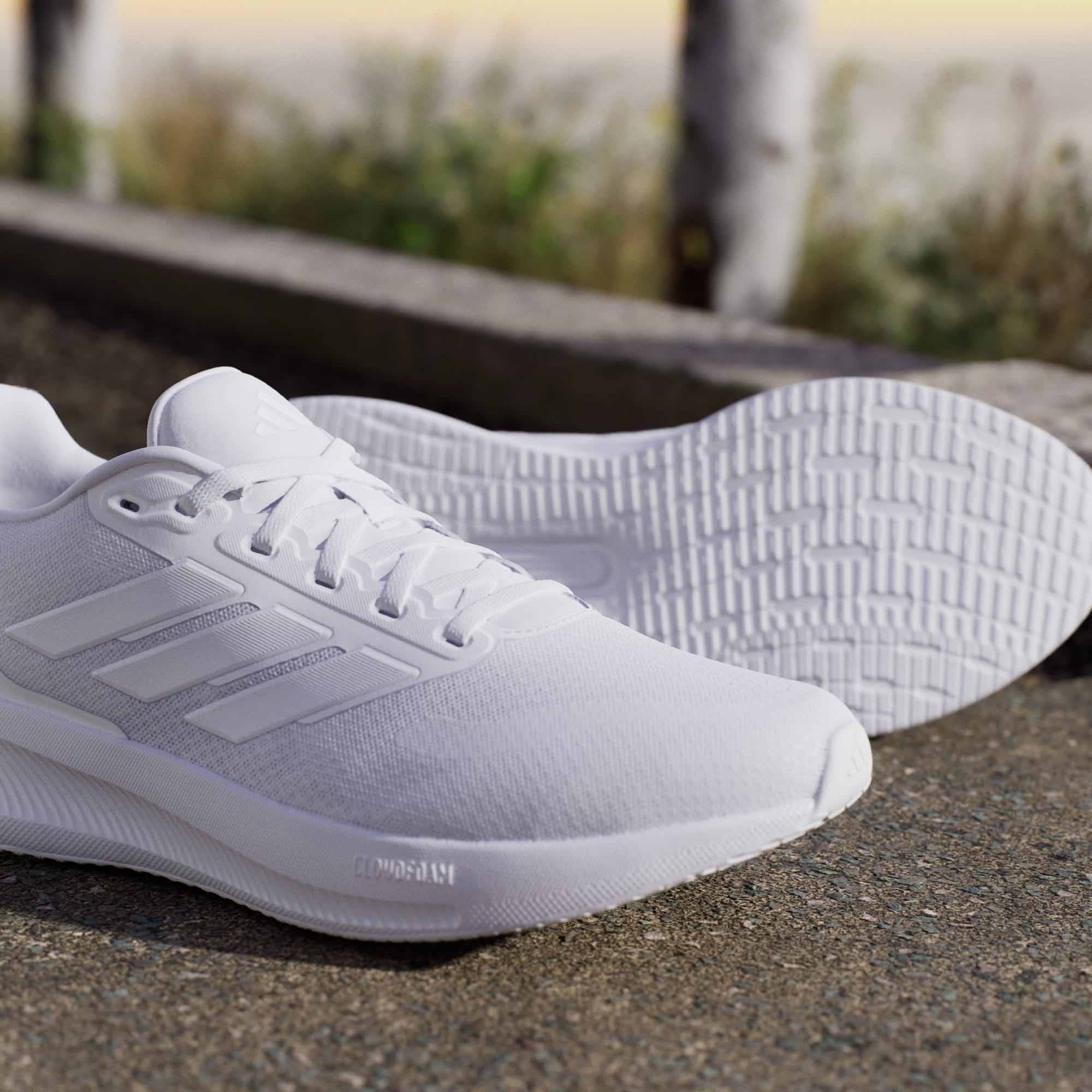 Runfalcon 5 Herre Cloud White/Cloud White/Cloud White