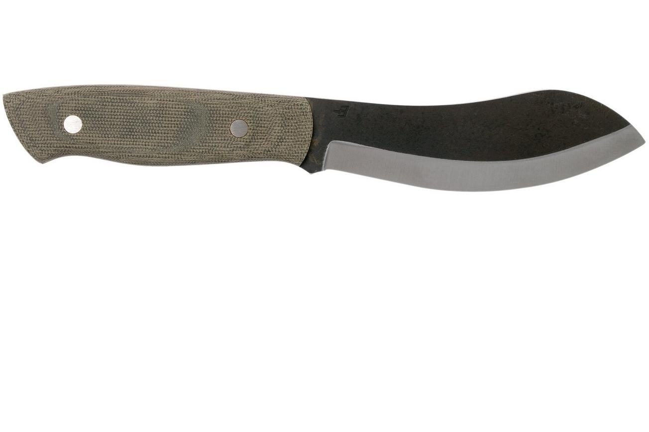 Brisa Nessmuk 125 Green Canvas Micarta 32088 outdoormes
