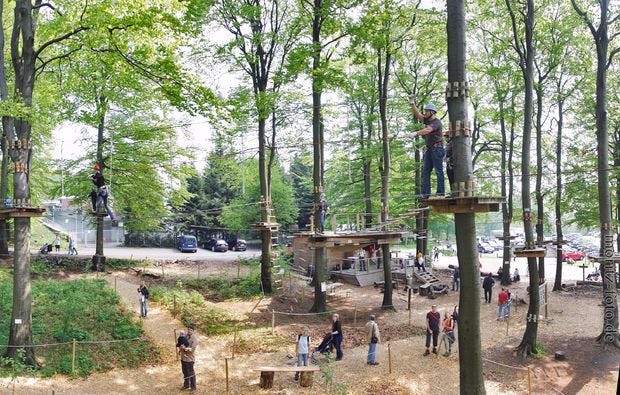 Hochseilgarten in Gießen als Geschenkidee