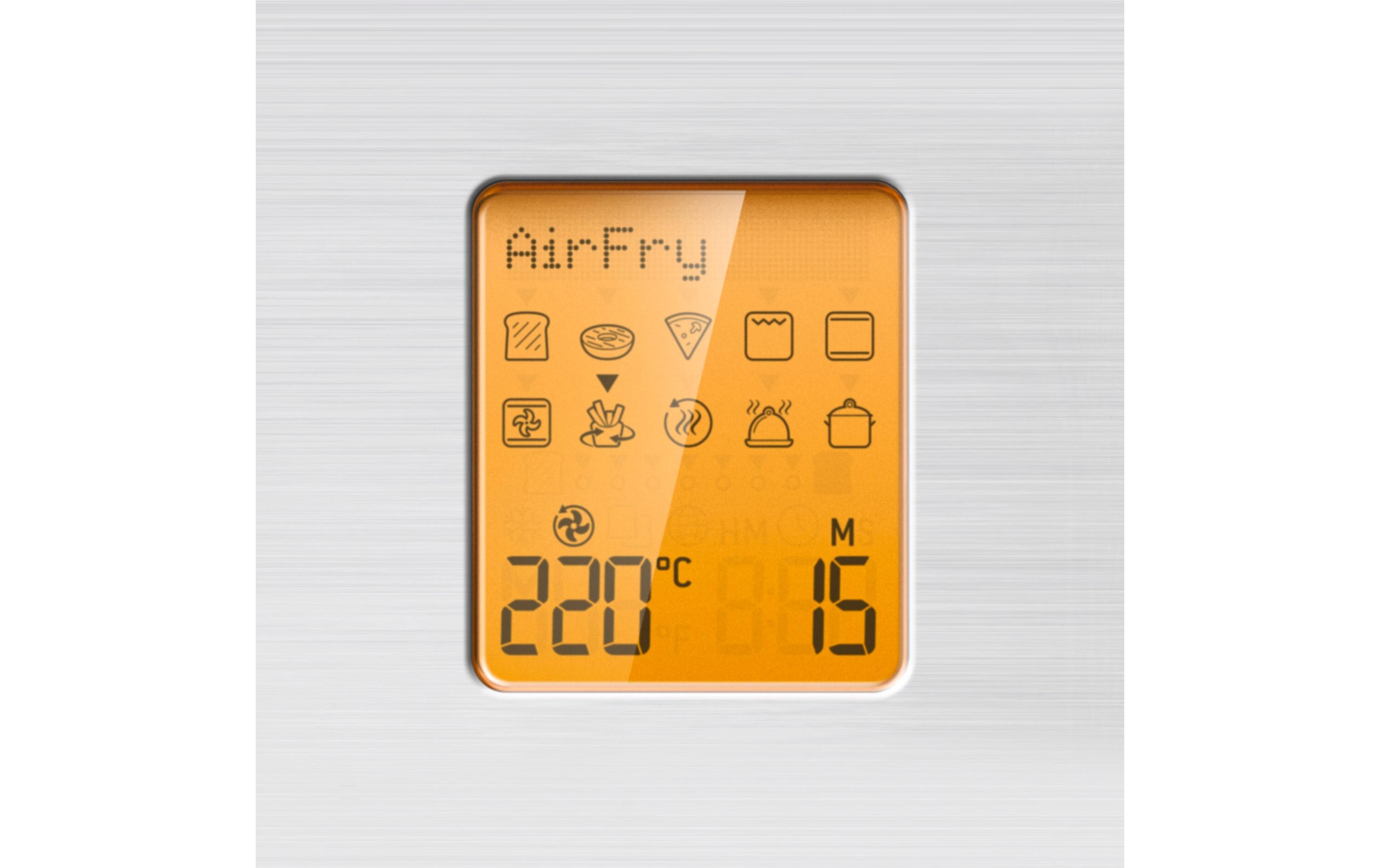 Backofen Smart Oven Air Fry 22 l, Silber<br>Kleinbackofen mit 10 intelligenten Kochfunktionen