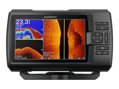 Garmin STRIKER Vivid 7sv - Fiskefinder - inkluderet transducer: GT52HW-TM - dobbelt-stråle