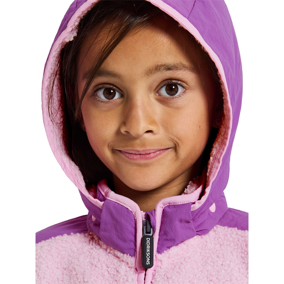 Didriksons Exa Full Zip Hood Fleecejakke Børn