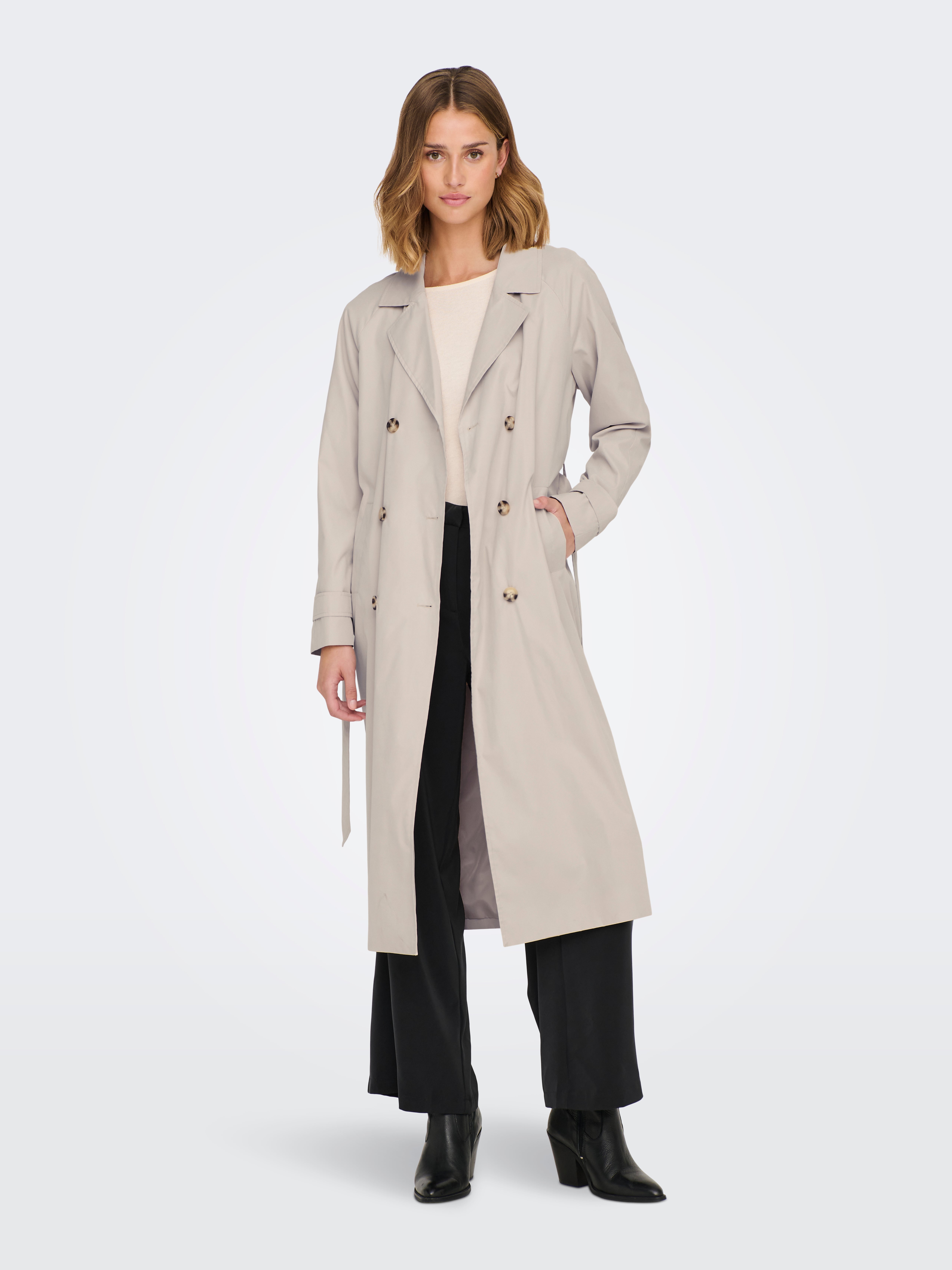 JDYPANTHER Trenchcoat Chateau Gray