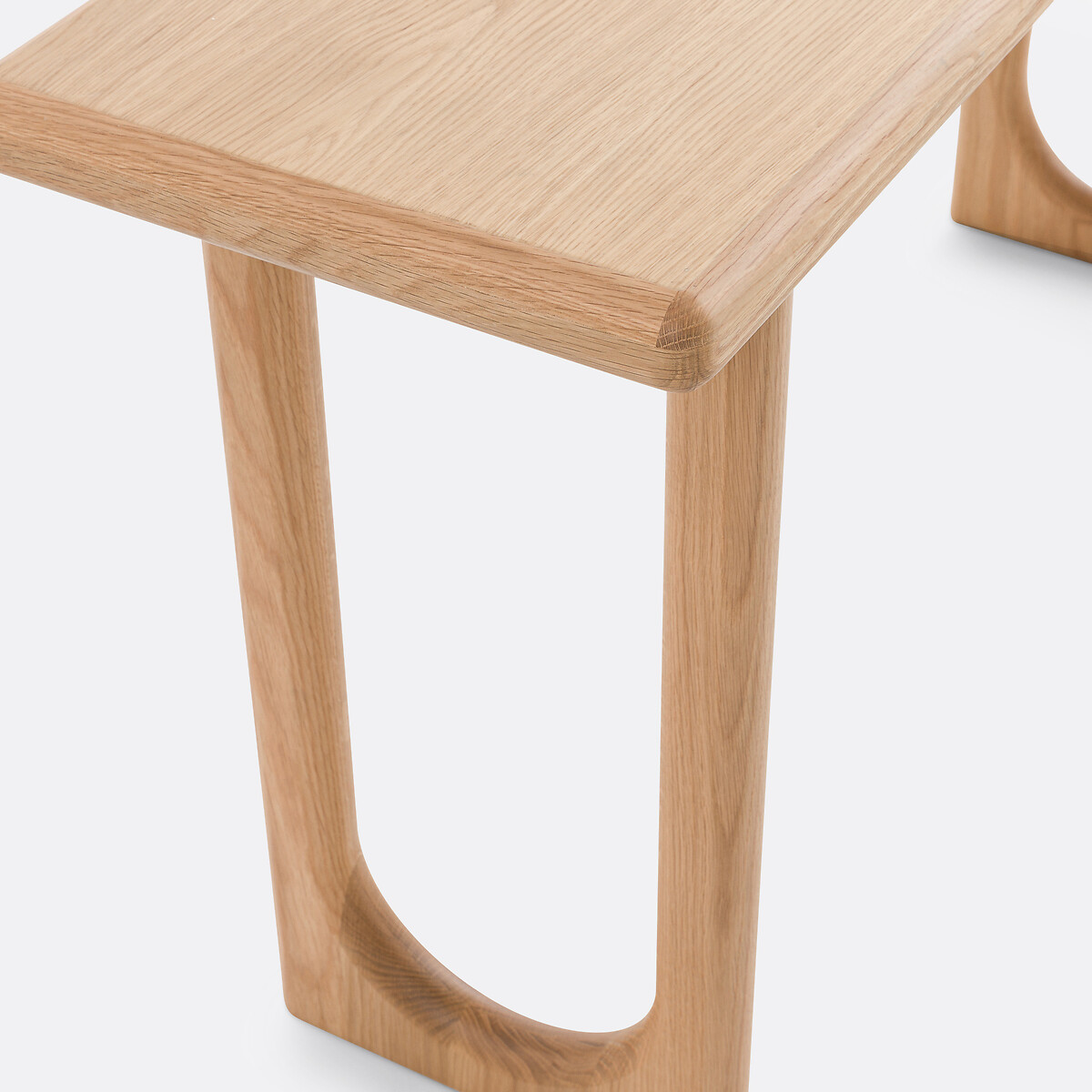 LA REDOUTE INTERIEURS<br>Mesa de parede, carvalho maciço e folheado de carvalho, Douve