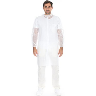 Blouse visiteur avec fermeture autoagrippante, XL