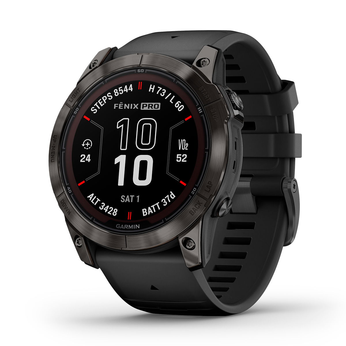 Garmin Fenix 7X Pro Sapphire Solar - Carbon Grey, 51 mm