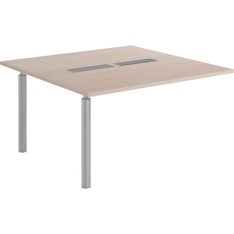 Module d'extension L 140 x P 140 cm pour table modulable Belem