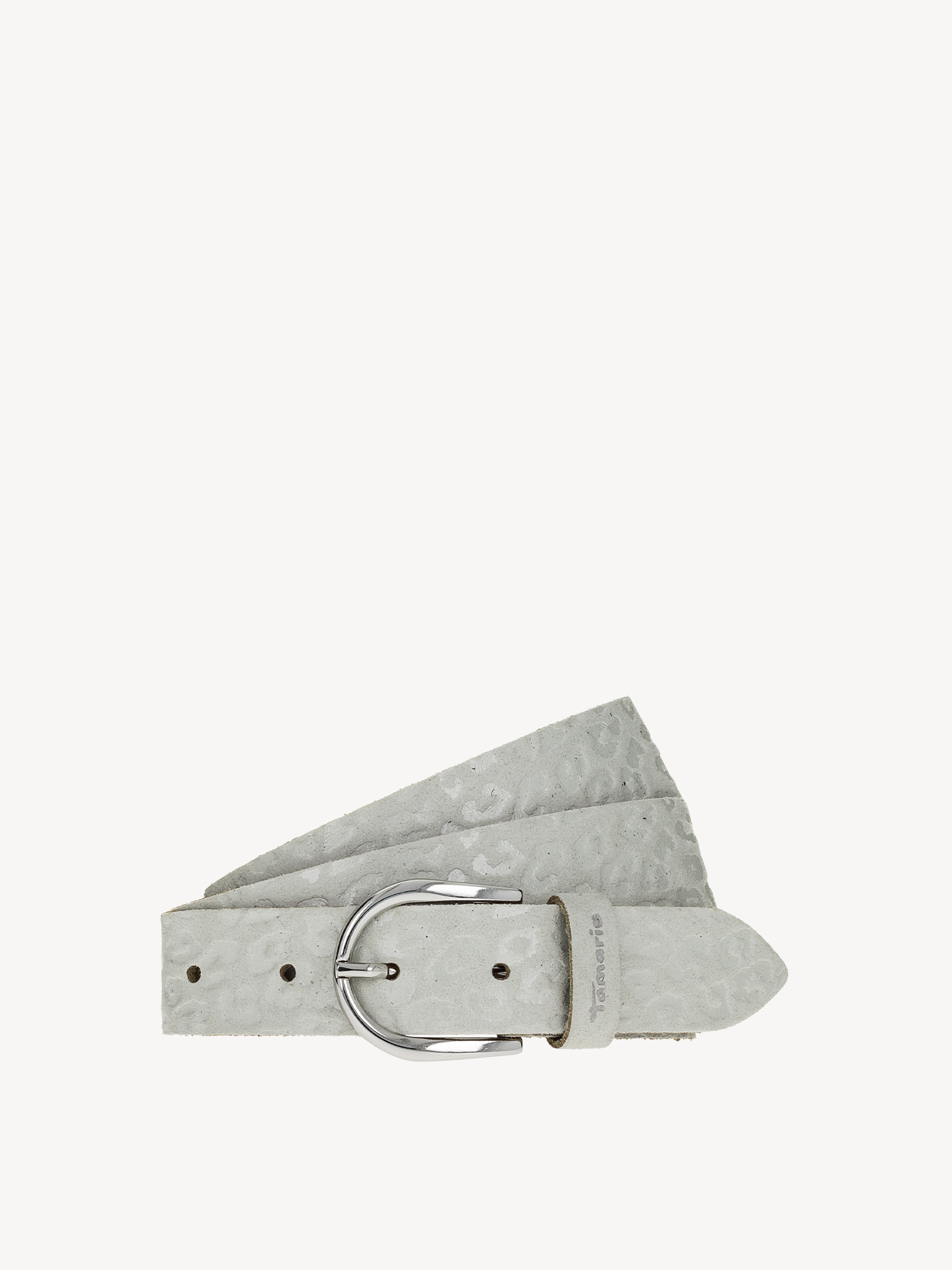 Leren Riem - grijs