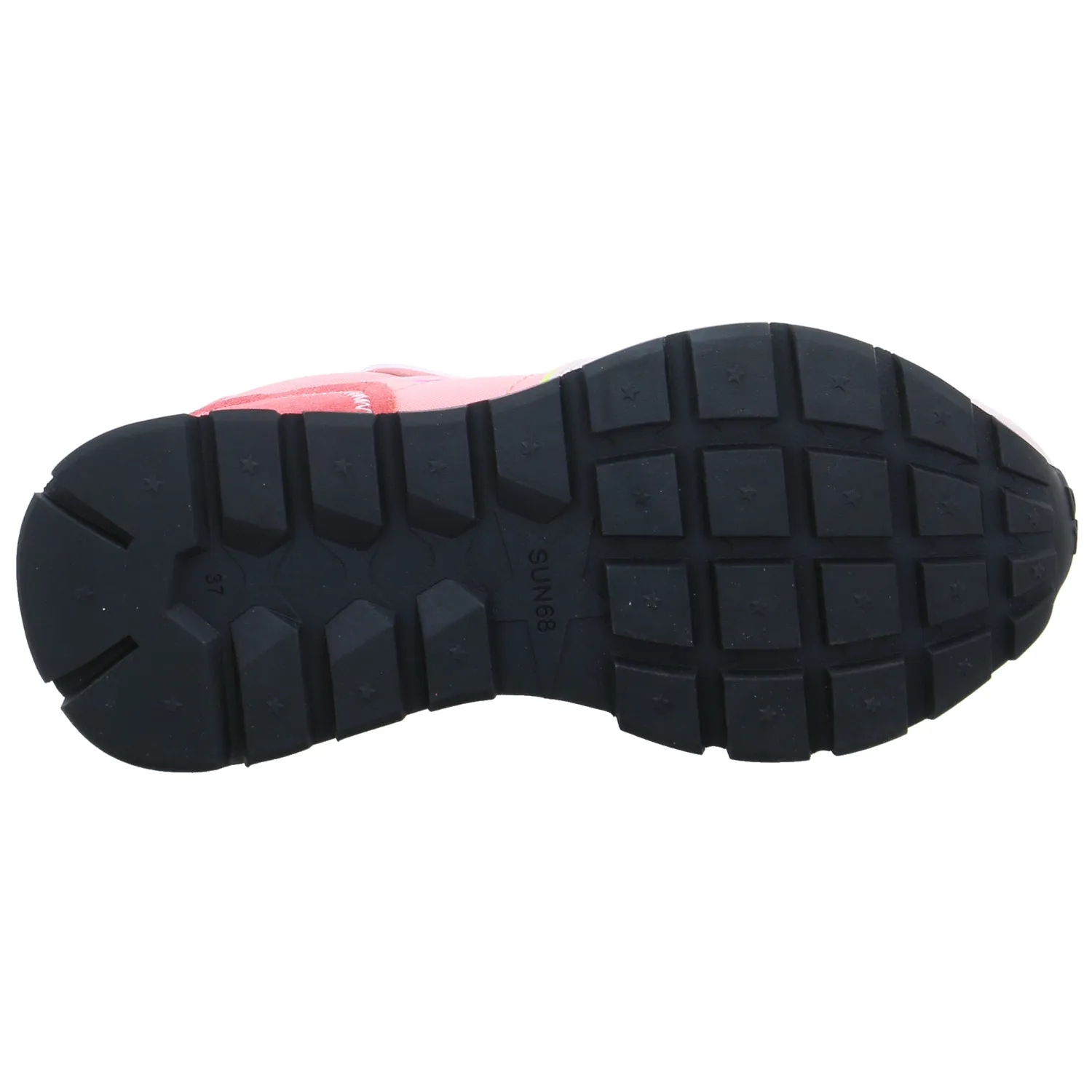 SUN68 Sneaker Rosa Leder  mit Wechselfussbett