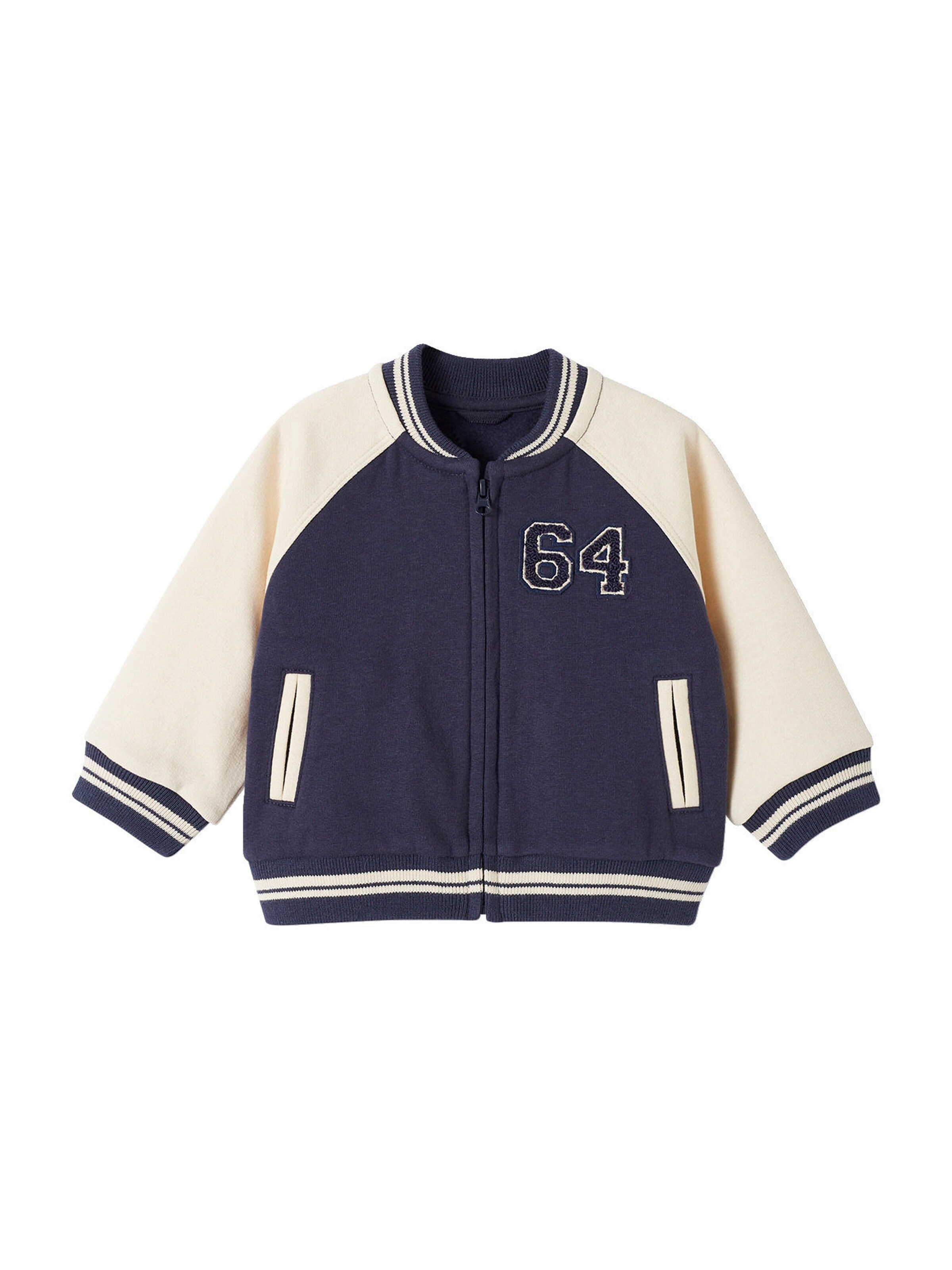 Vertbaudet Baby Sweatjacke nachtblau