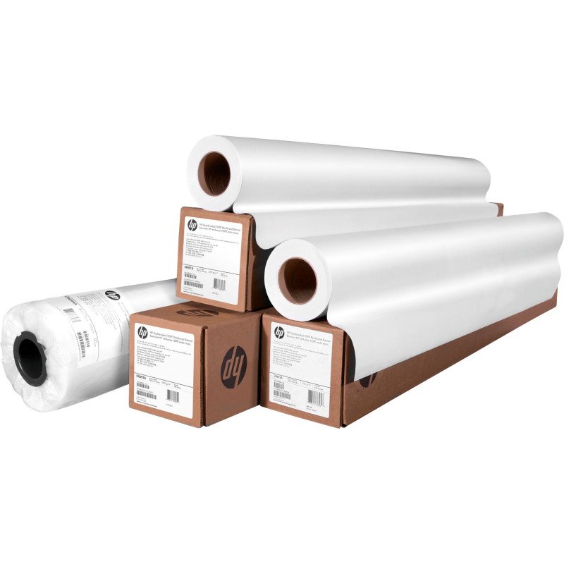 Rouleau papier traceur universel HP - 0,61 x 45,7 m - 80 g