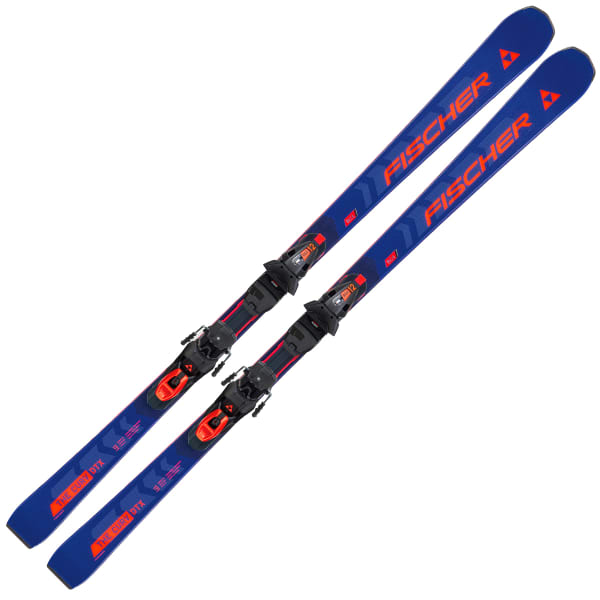 Pack ski FISCHER THE CURV DTX MT BLUE/FLAME + RSX Z12 PR BLUE/FLAME