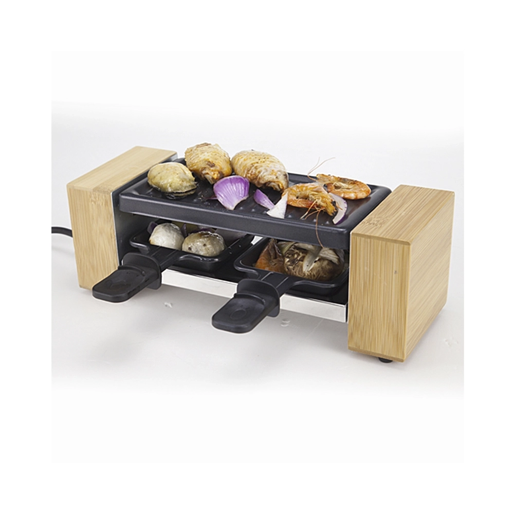BergerLanz Bamboo Raclettegrill 2 Personen