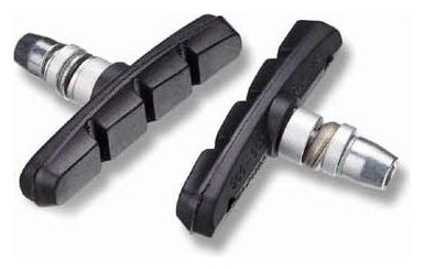 x2 Patins de Freins Jagwire COMP MOUNTAIN XC Noir toutes conditions