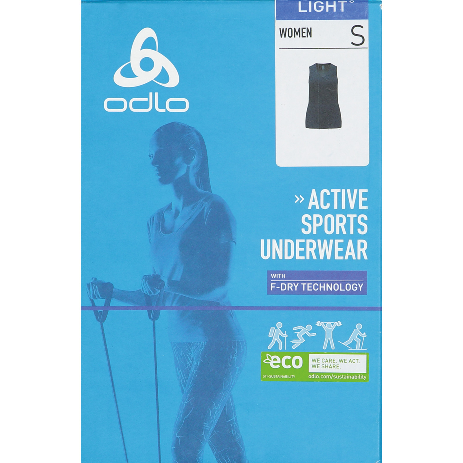 Odlo Damen-Base-Layer Singlet M, dunkelblau