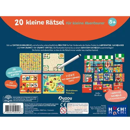 Auzou 20 kleine Rätsel für kleine Abenteurer