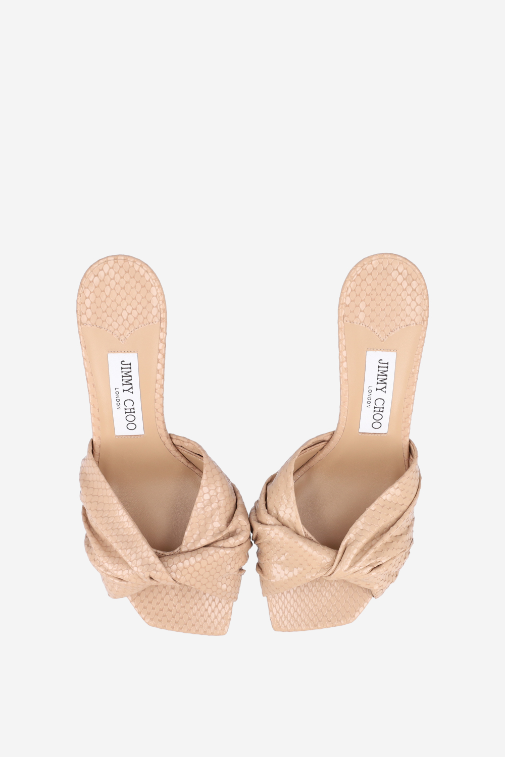 Skye twist leather sandals