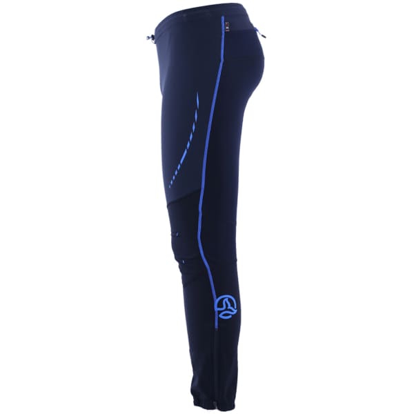 Pantalon ski de randonnée TERNUA STOWE PANT BLACK/MEDITERANEEN