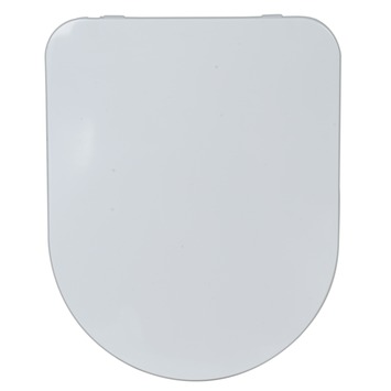 Handson wc bril Aune D-vorm Wit Kunststof met Softclose