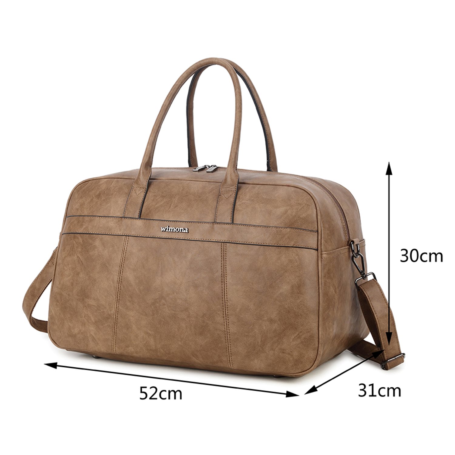 Wimona Amsterdam Weekend/Reistas taupe