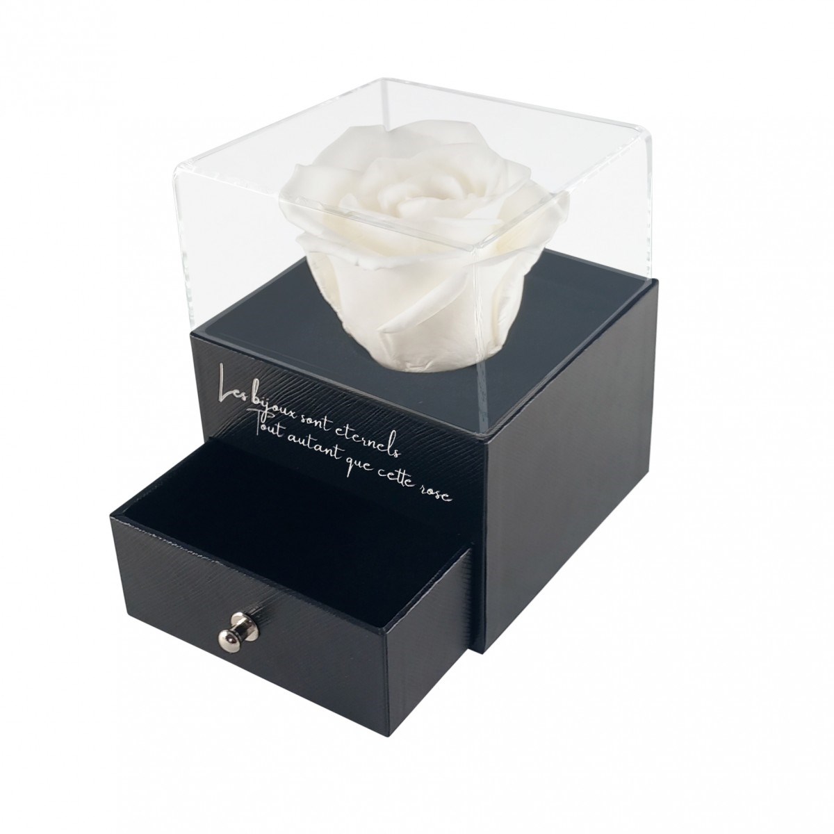 Boite à bijoux - Rose eternelle