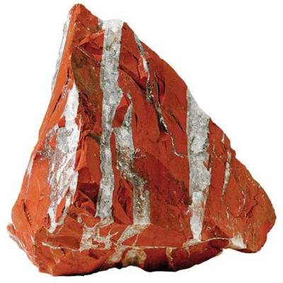 Hobby Deko Stein Roter Jasper 3kg Netz 4 Stück