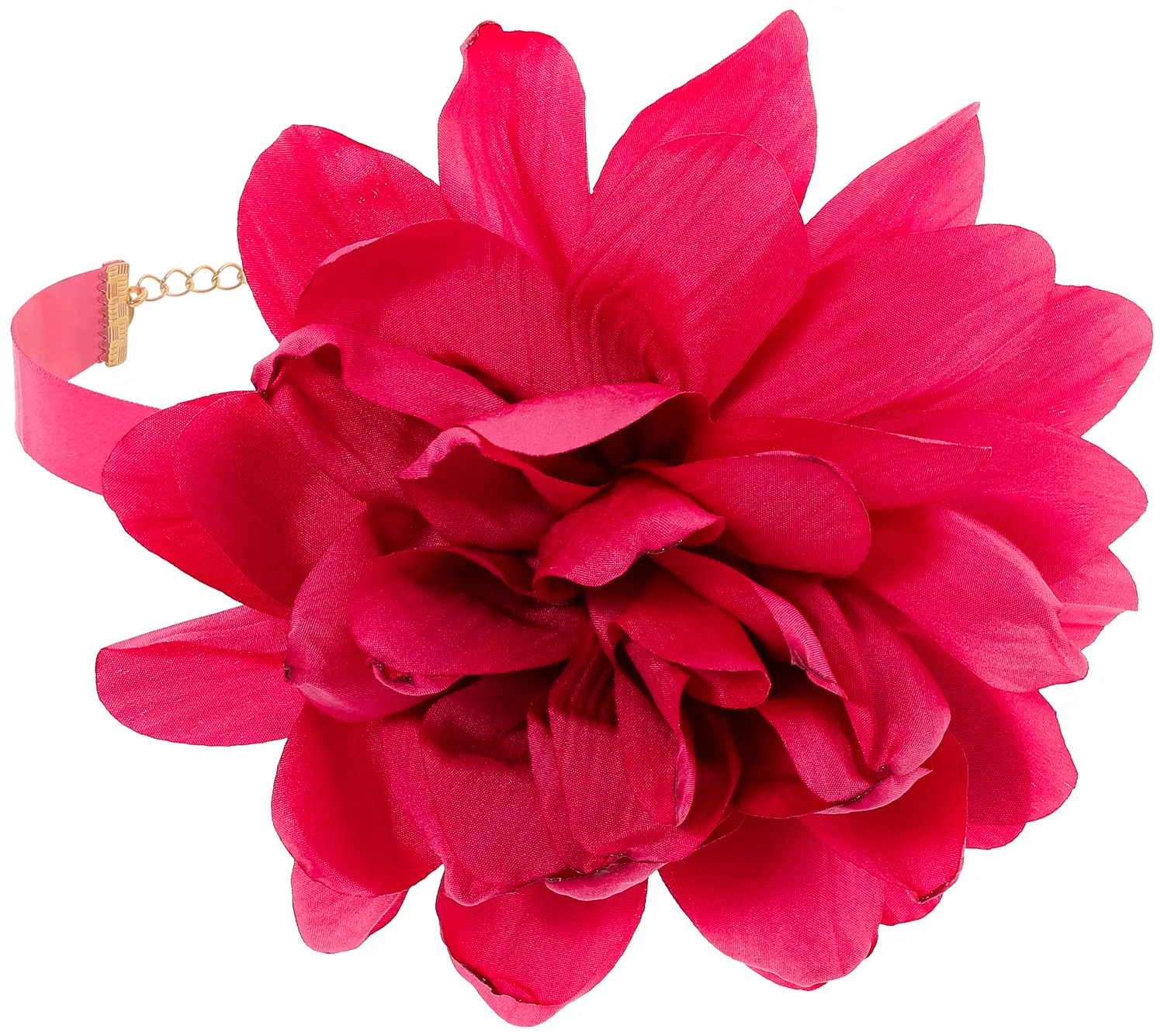 Choker - Fuchsia Flower