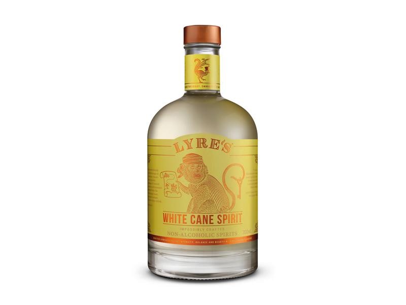 Lyre's White Cane Spirit 0.7 l Aromatischer Ersatz für weissen Rum