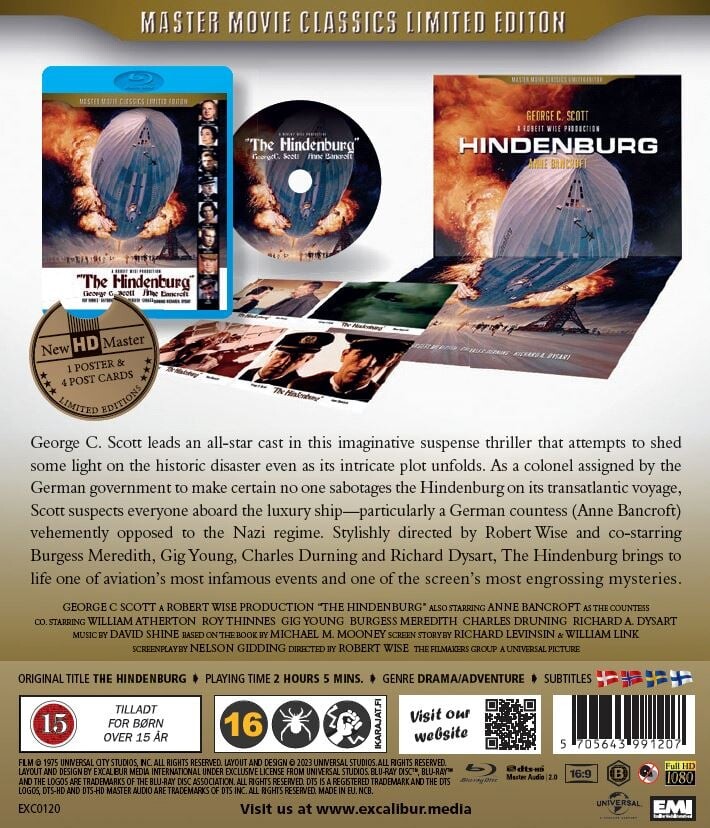 Hindenburg - 1975 - Limited Edition - Blu-Ray