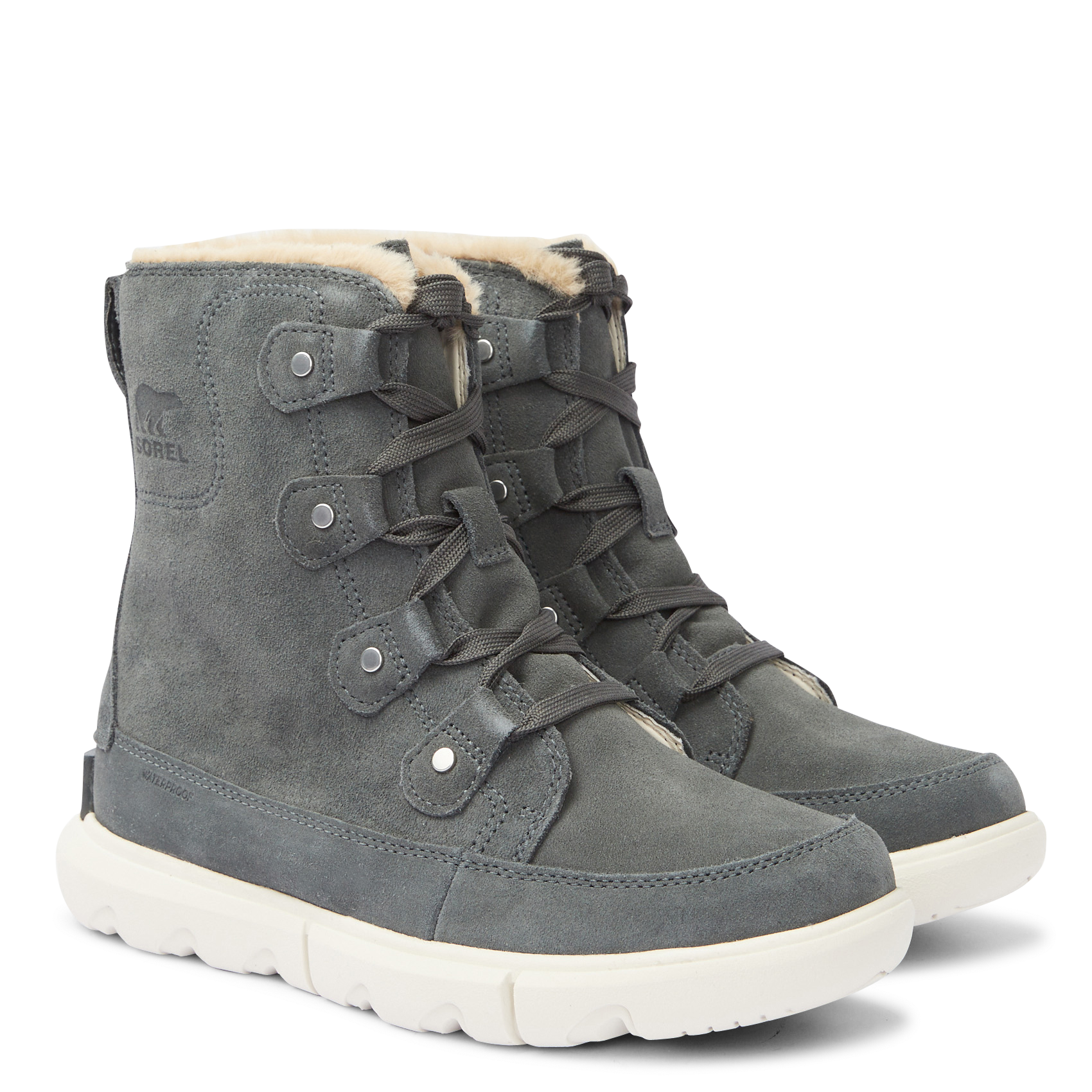 EXPLORER NEXT JOAN WP - Boots à bout rond | Argent