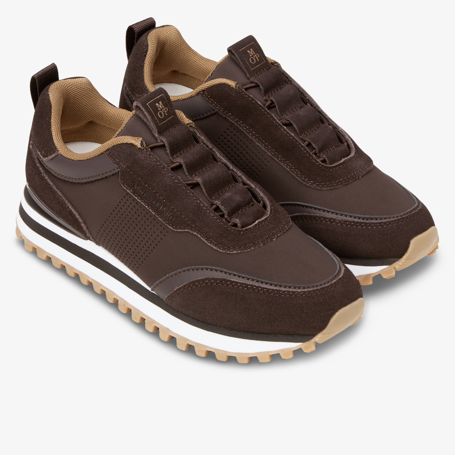 Marc O´Polo Damen Sneaker Low braun