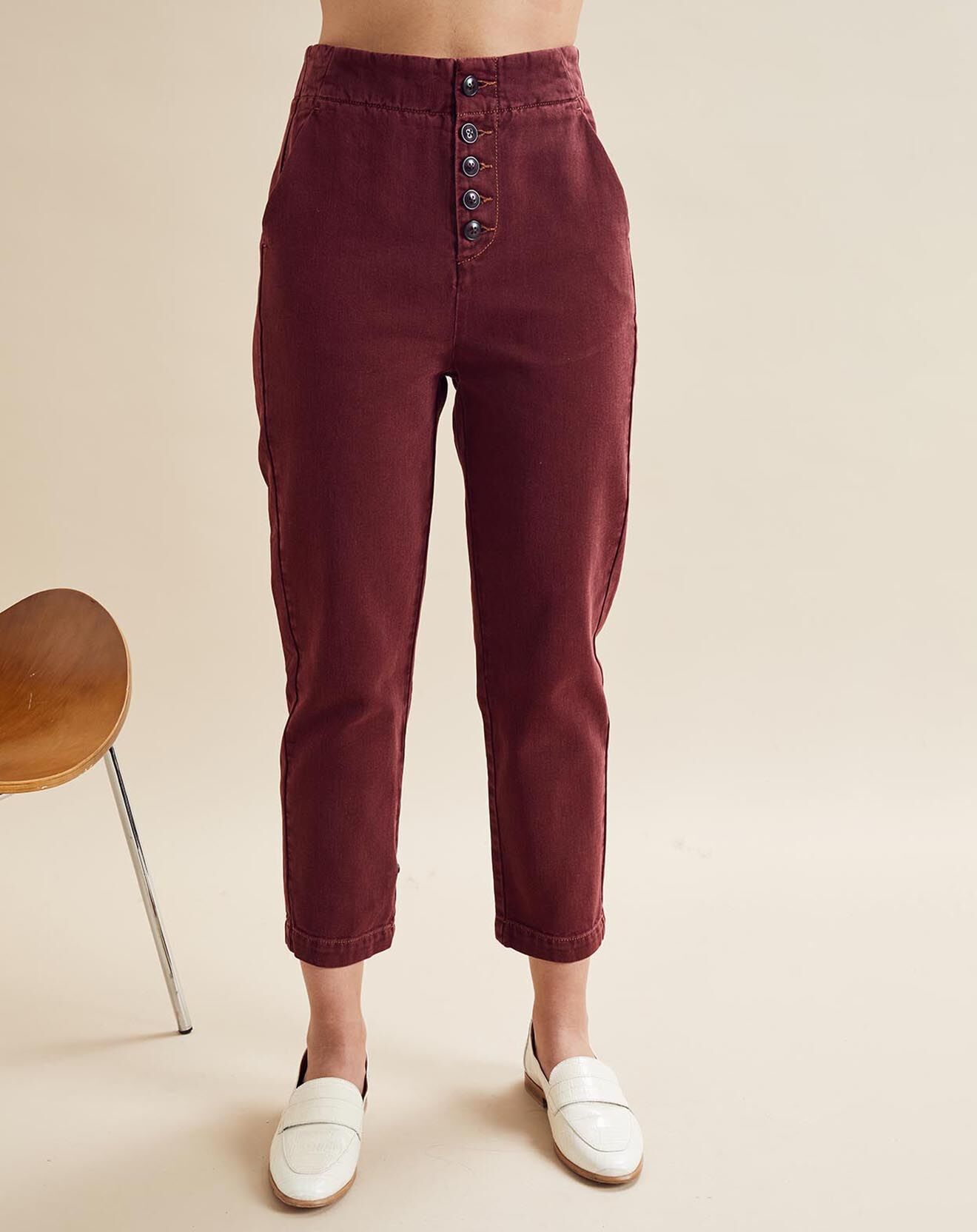 Chloé Stora Jean Patt bordeaux