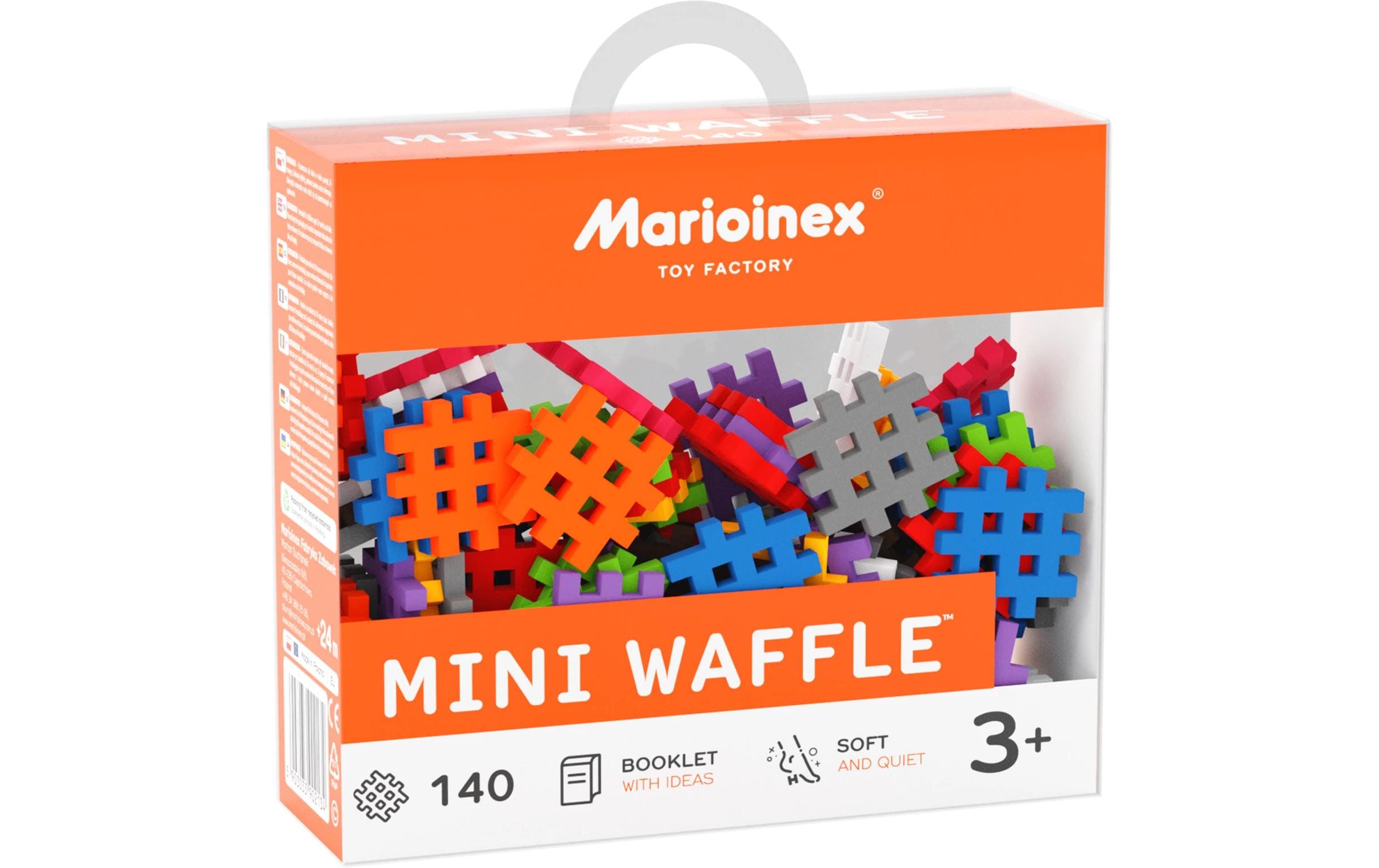 Baukasten Marioinex Mini Waffle - 140 TeileKonstruktionsspielzeug