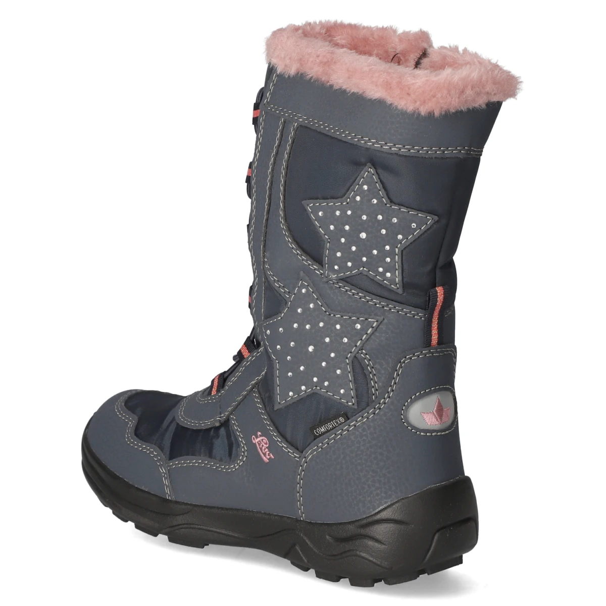LicoWinterstiefel CATHRIN - marine/rosa