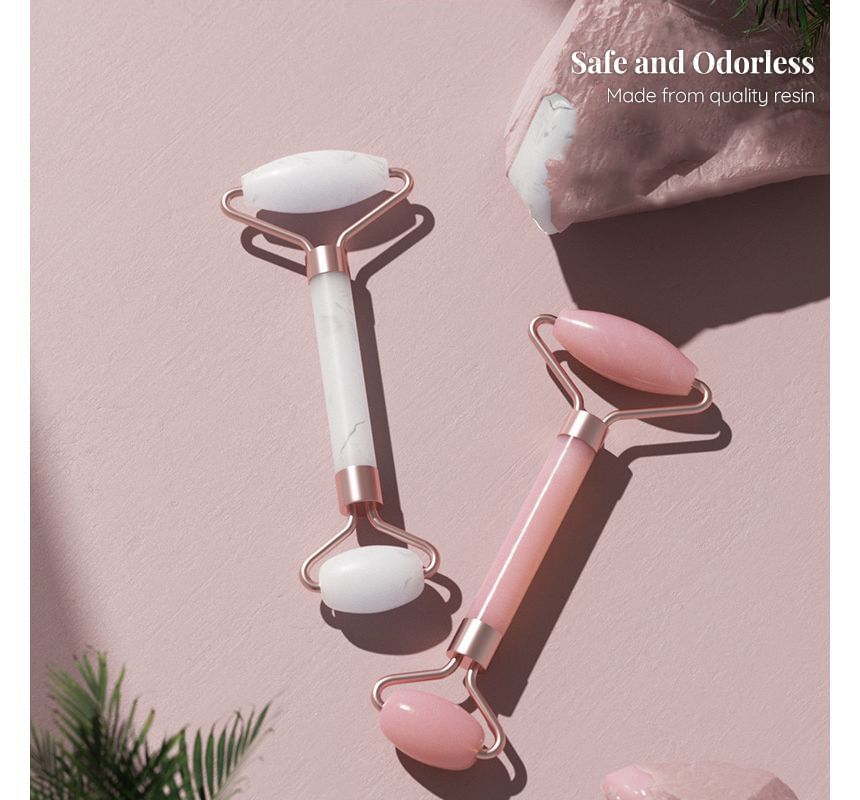 Fondes - Hars Gezichtsmassage Roller / Gua Sha Schraper / Set