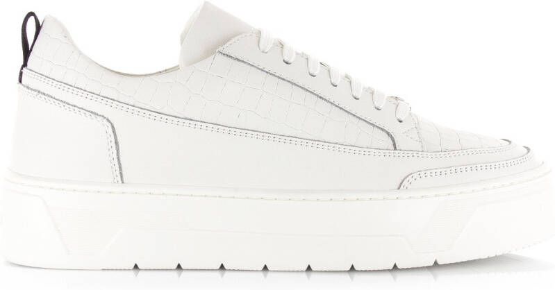 Antony Morato Sneakers van leer met labeldetail model 'FLINT'