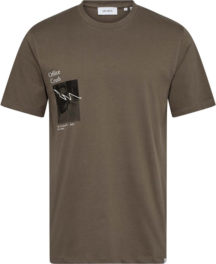 Les Deux Newspaper T-Shirt Bungee cord