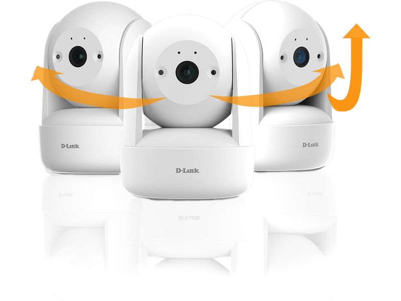 D-Link Netzwerkkamera DCS-6501LH 2K Pan & Tilt Wi-Fi Camera