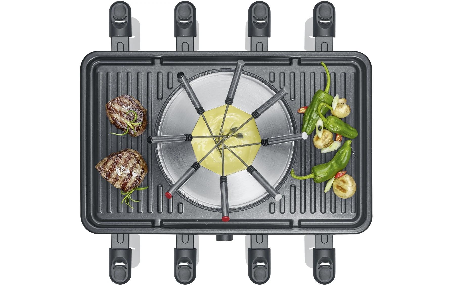 Raclette-Kombination RG 2347Raclette-Fondue Kombination
