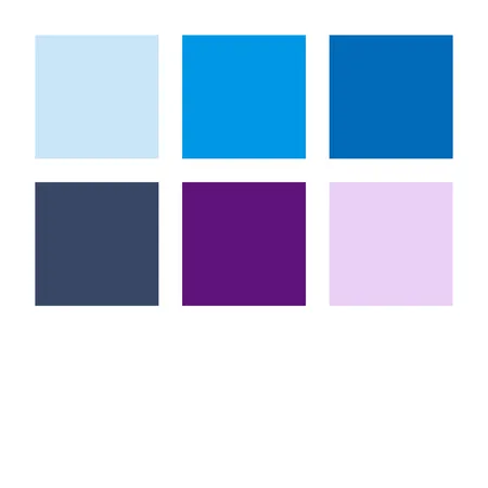 STAEDTLER® pigment brush pen 371 Set Blues & Violets, 6-teilig