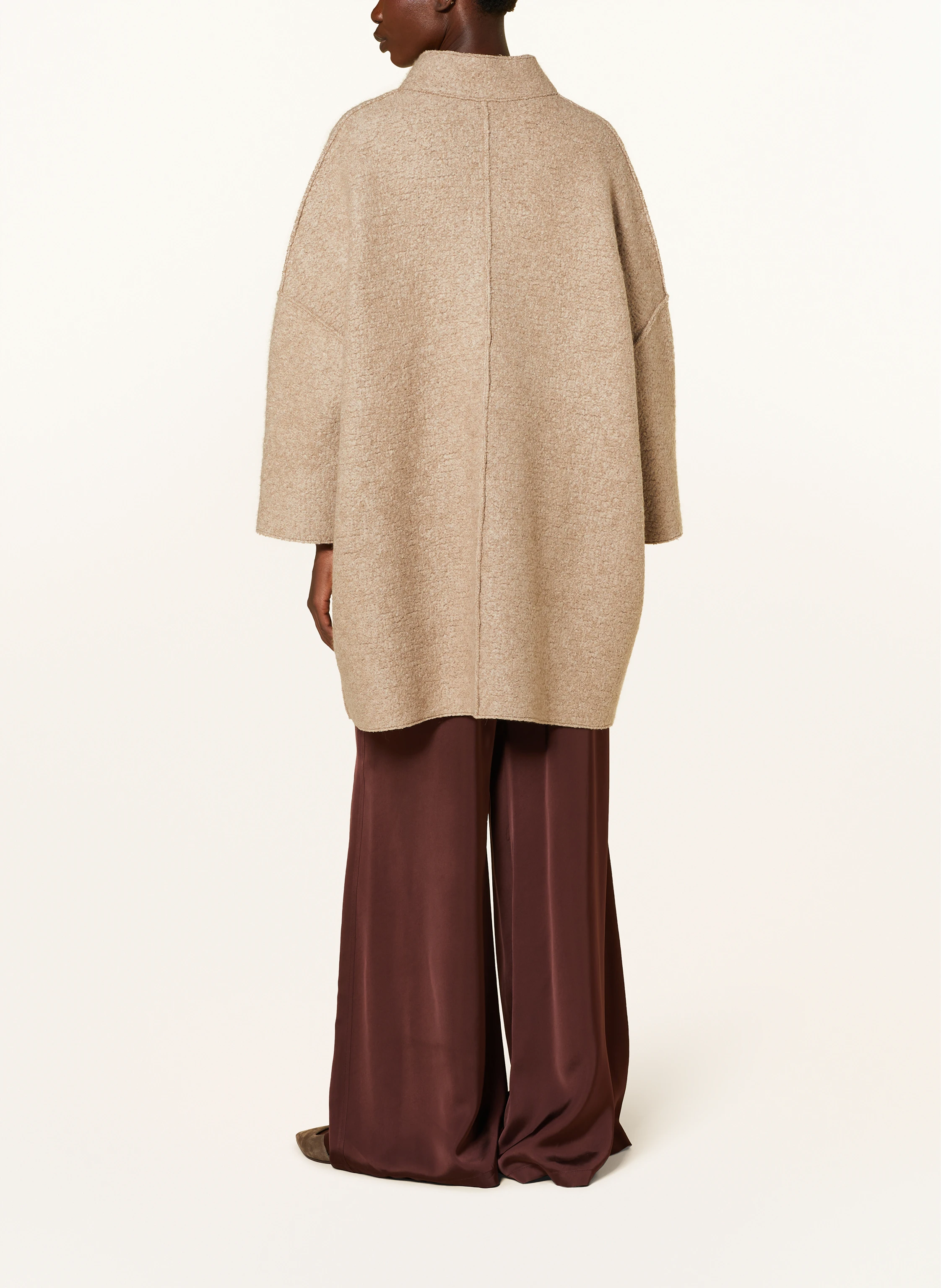 lunaria cashmere Bouclé-Jacke aus Cashmere