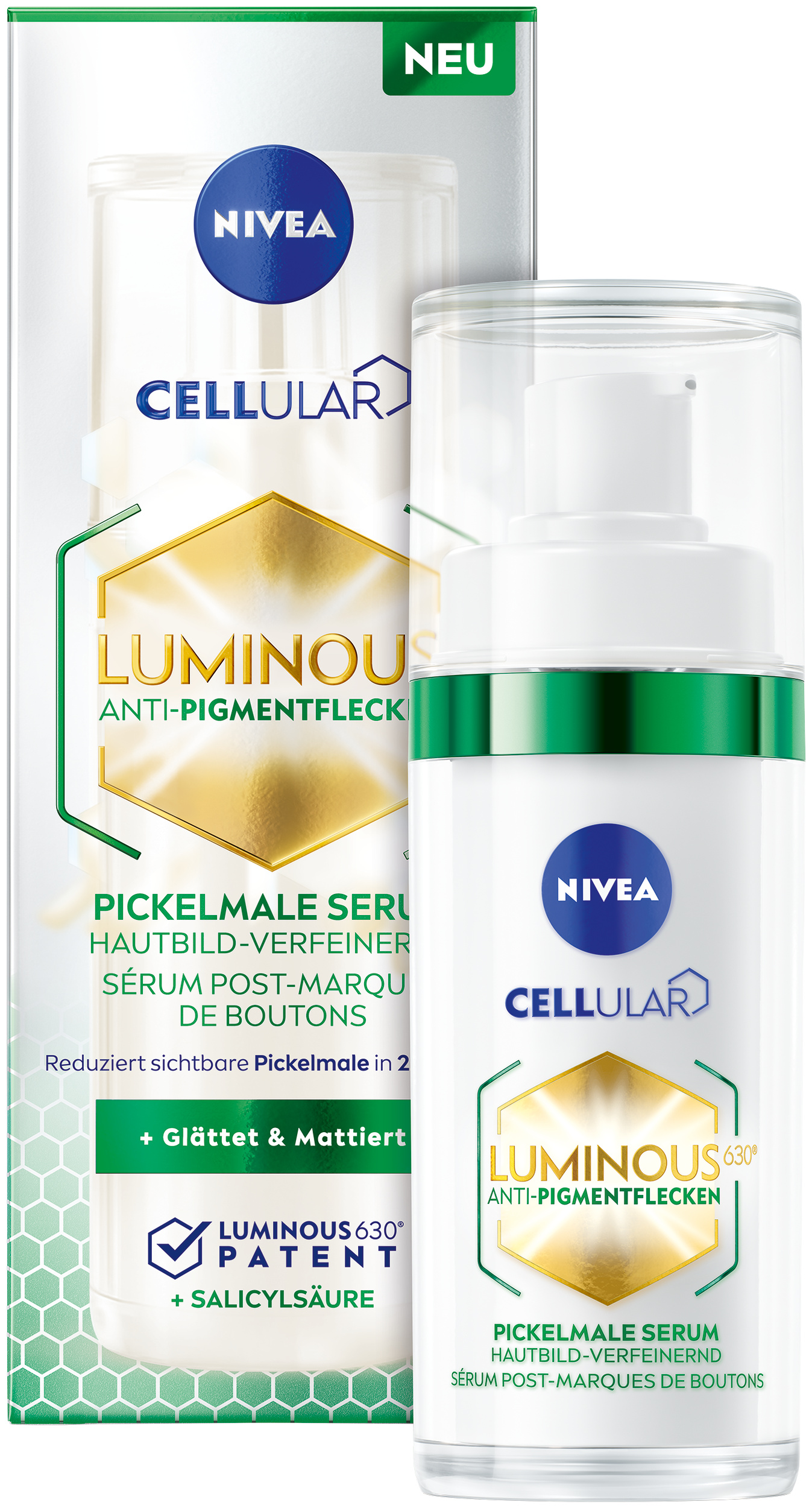 Nivea Cellular Luminous630 Serum Pickelmale Disp 30 ml