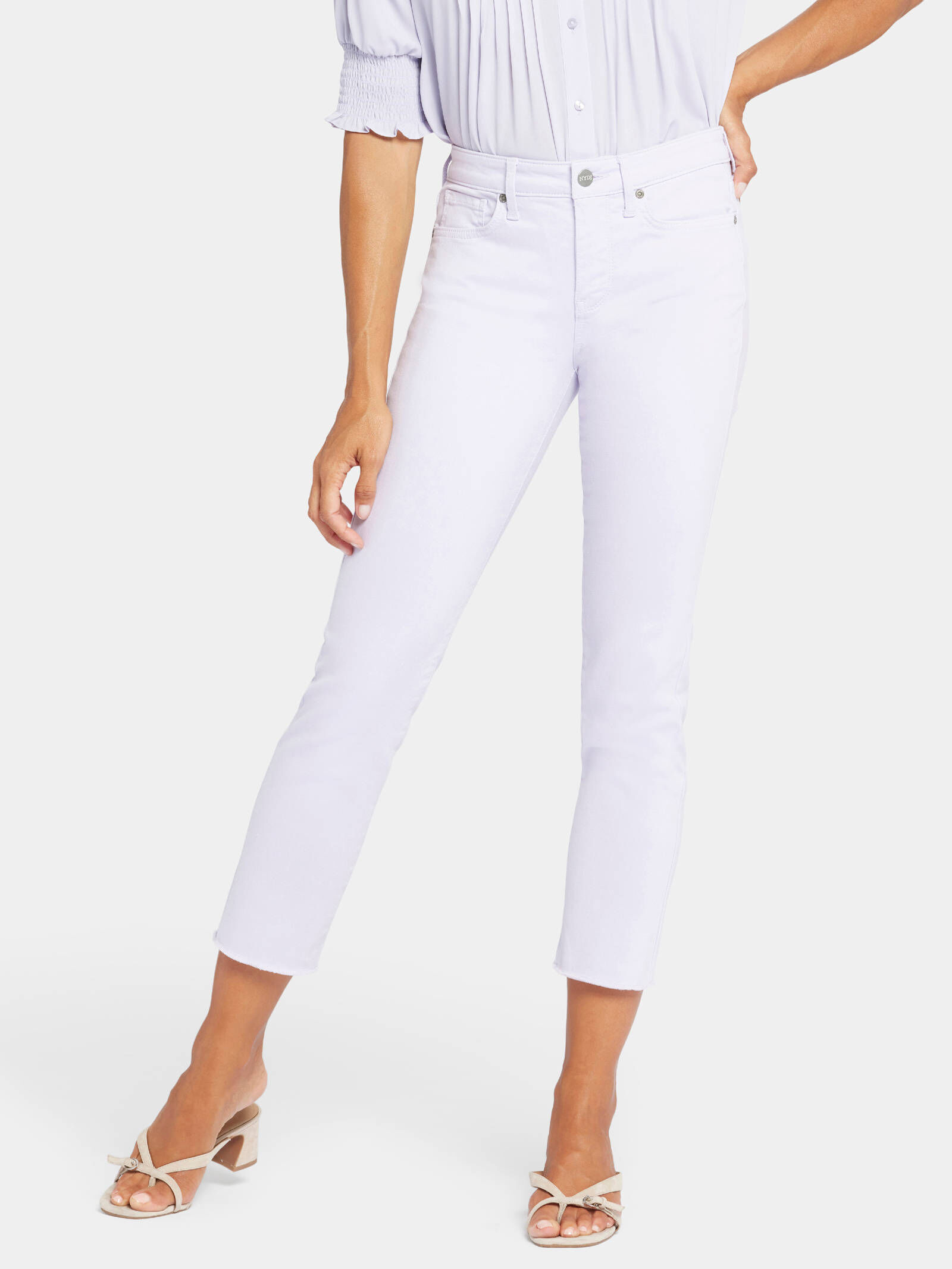 NYDJ| Damen Jeans Sheri Ankle Fray Hem
