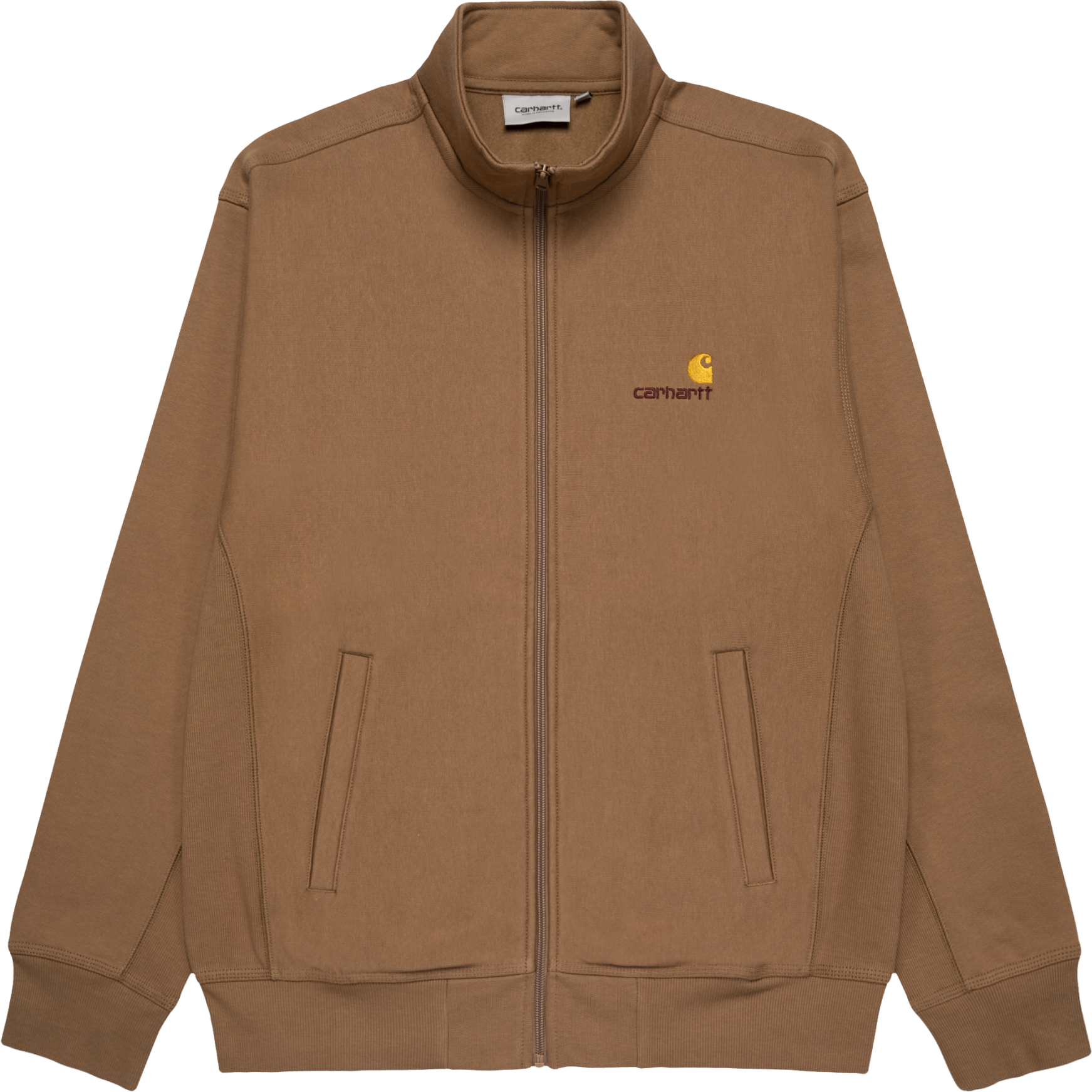 Carhartt WIP American Script Kapuzenjacke Braun