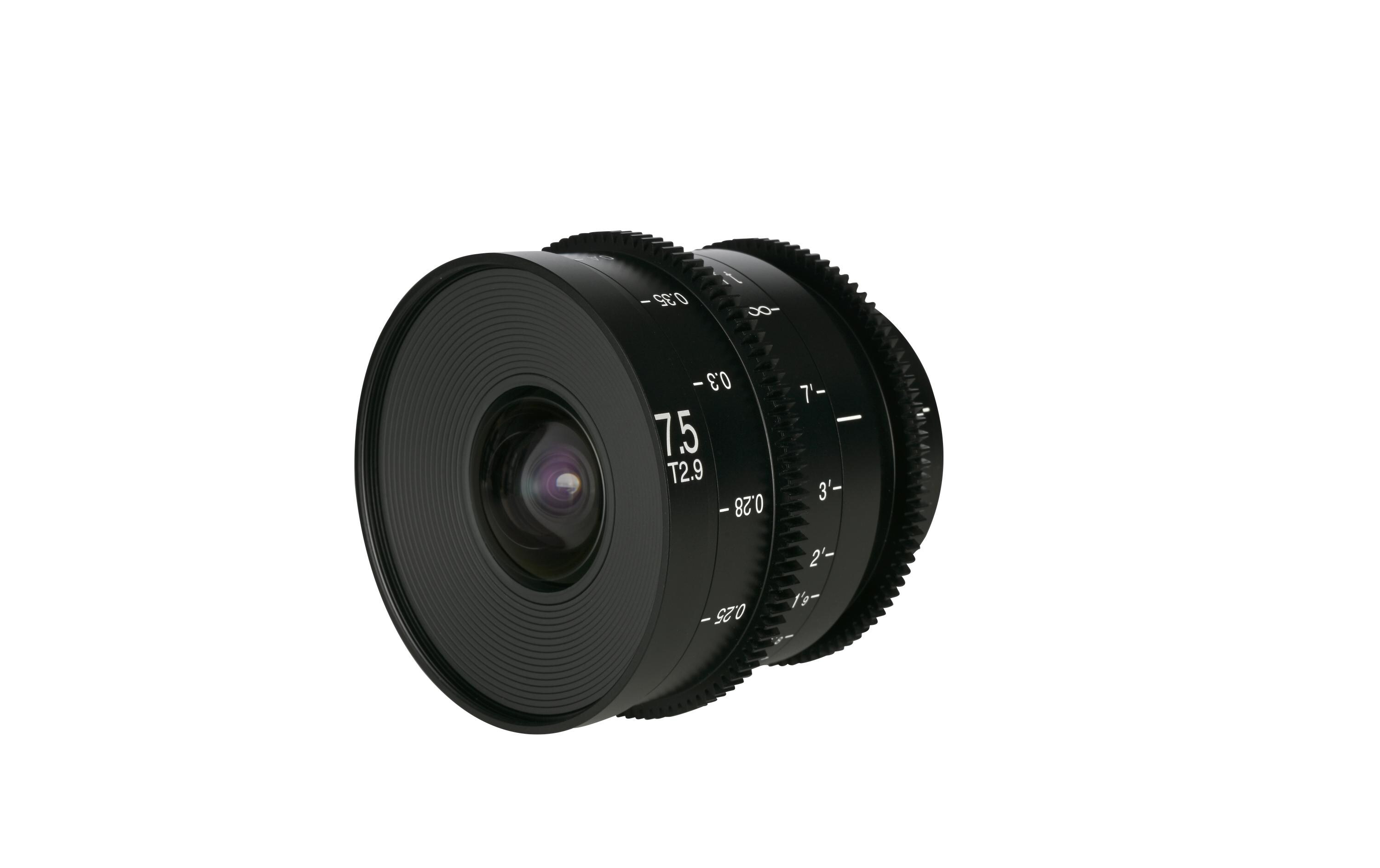 Festbrennweite 7.5 mm T/2.9 Zero-D S35 Cine Lens – E-Mount<br>Laowa 7.5 mm T2.9 Zero-D S35 Cine