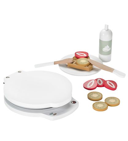Kids Concept Spiellebensmittel - Bistro - Waffeleisen m. Zubehör