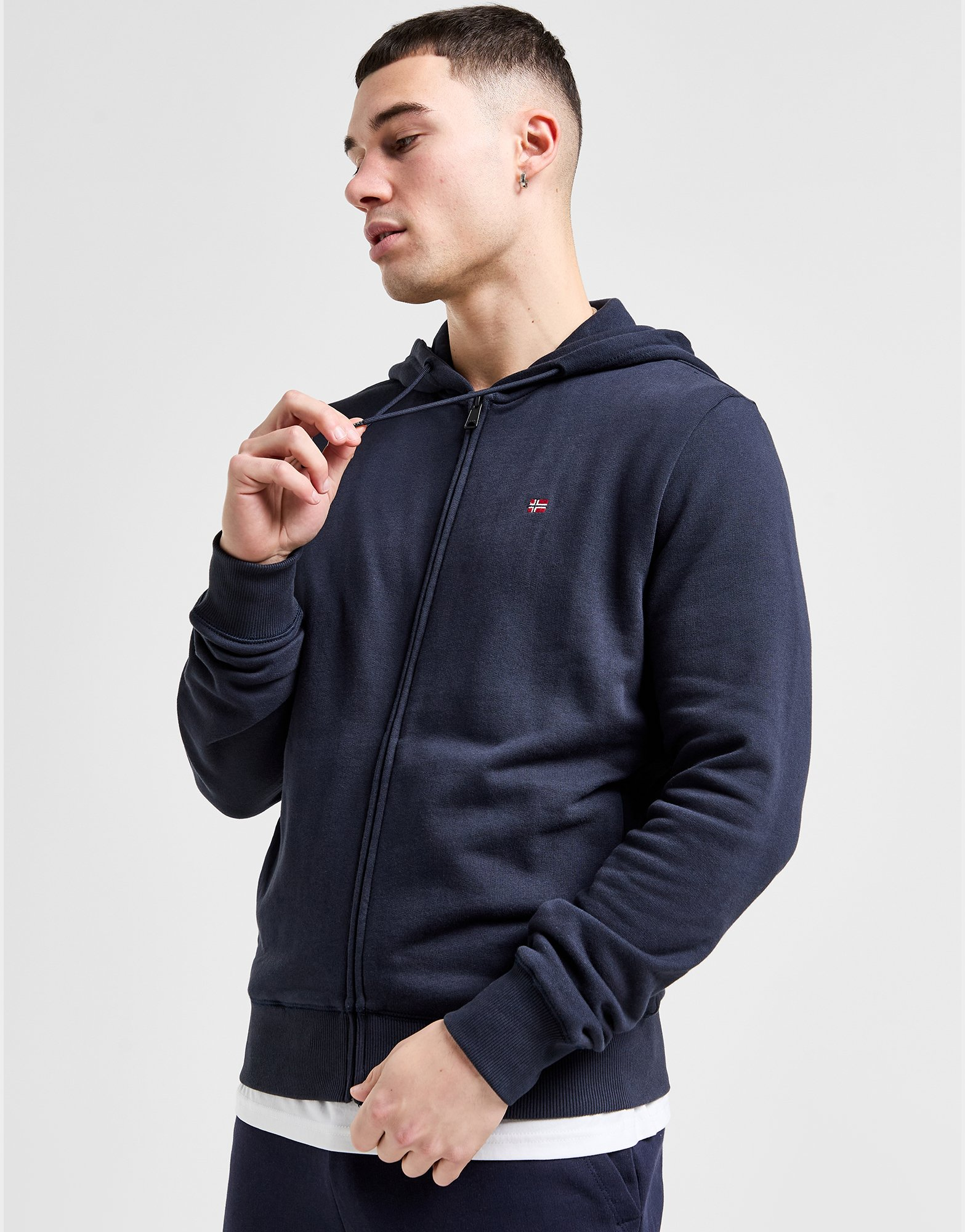 Napapijri Sweat à Capuche Zippé Balis Homme